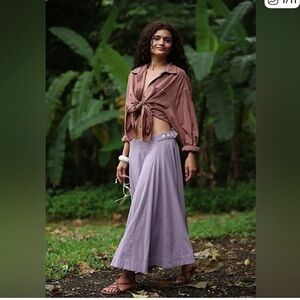 New free people Margaux Midi Circle Skirt